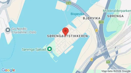 Apartments for rent i Oslo Gamle Oslo - kort over placeringen