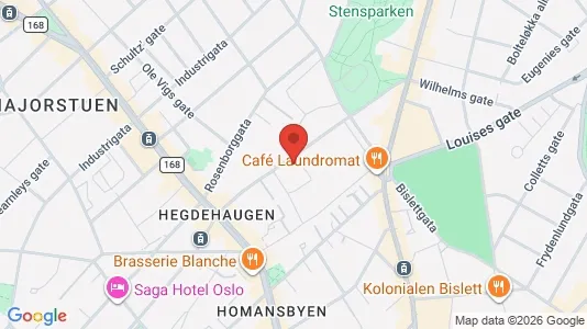 Apartments for rent i Oslo Frogner - kort over placeringen