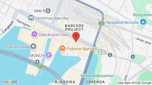Apartments for rent i Oslo Gamle Oslo - kort over placeringen