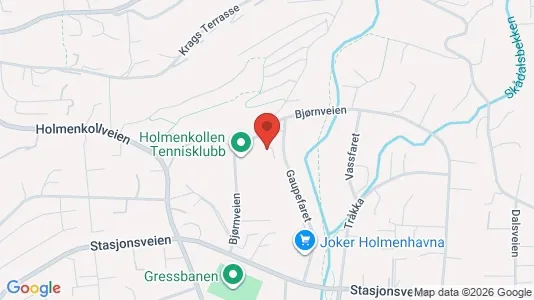 Apartments for rent i Oslo Vestre Aker - kort over placeringen
