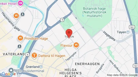 Apartments for rent i Oslo Gamle Oslo - kort over placeringen