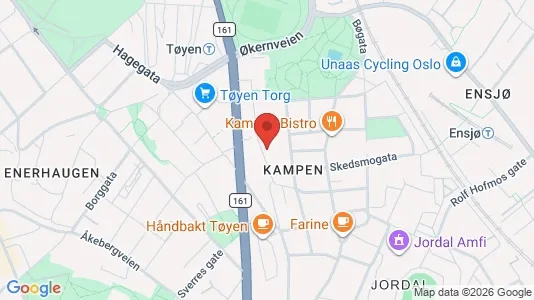 Apartments for rent i Oslo Gamle Oslo - kort over placeringen