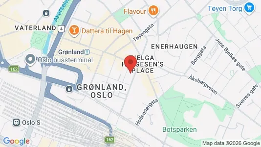 Apartments for rent i Oslo Gamle Oslo - kort over placeringen