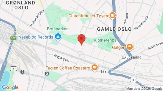 Apartments for rent i Oslo Gamle Oslo - kort over placeringen