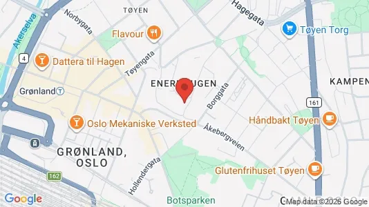 Apartments for rent i Oslo Gamle Oslo - kort over placeringen