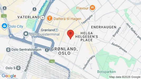Apartments for rent i Oslo Gamle Oslo - kort over placeringen