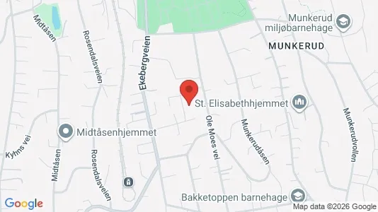 Rooms for rent i Oslo Nordstrand - kort over placeringen