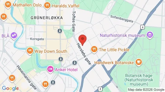 Apartments for rent i Oslo Gamle Oslo - kort over placeringen