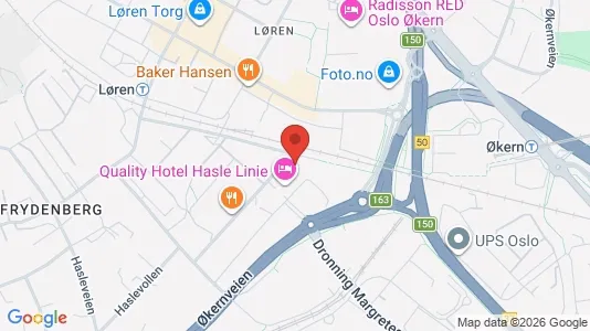 Apartments for rent i Oslo Grünerløkka - kort over placeringen