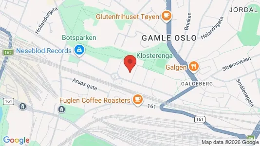 Apartments for rent i Oslo Gamle Oslo - kort over placeringen