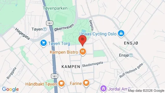 Apartments for rent i Oslo Gamle Oslo - kort over placeringen