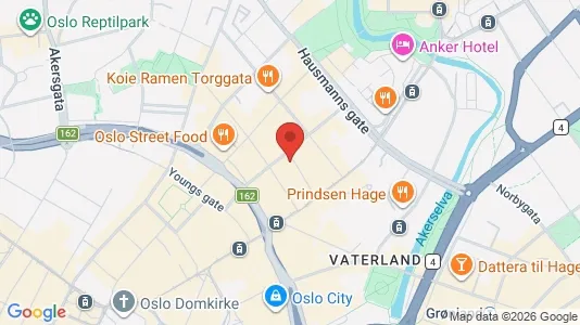 Apartments for rent i Oslo St. Hanshaugen - kort over placeringen