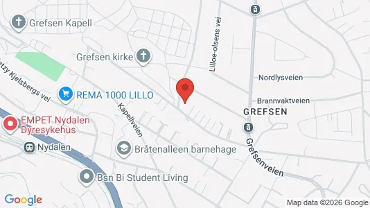 Apartments for rent i Oslo Nordre Aker - kort over placeringen