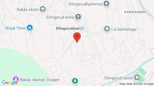 Apartments for rent i Oslo Alna - kort over placeringen