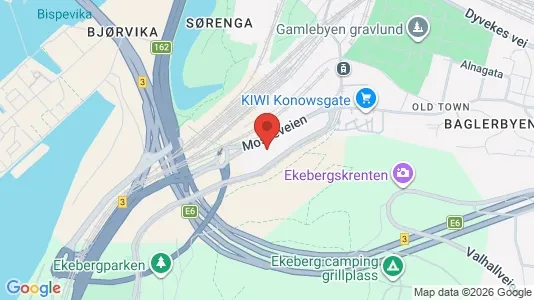Apartments for rent i Oslo Nordstrand - kort over placeringen