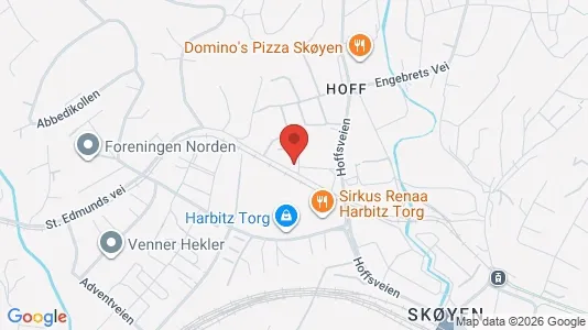 Apartments for rent i Oslo Ullern - kort over placeringen