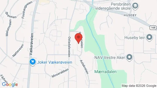 Apartments for rent i Oslo Vestre Aker - kort over placeringen