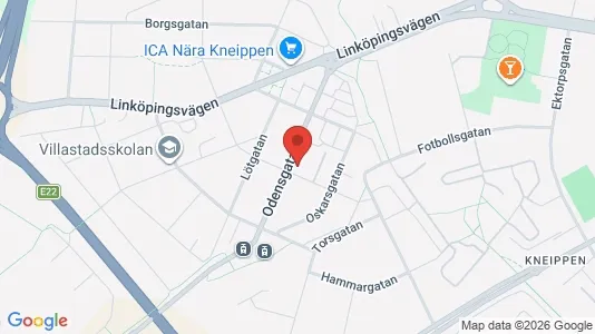 Apartments for rent i Norrköping - kort over placeringen
