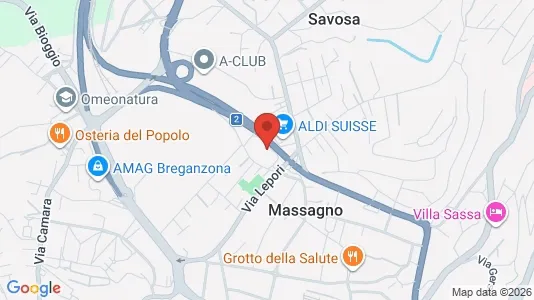 Apartments for rent i Lugano - kort over placeringen