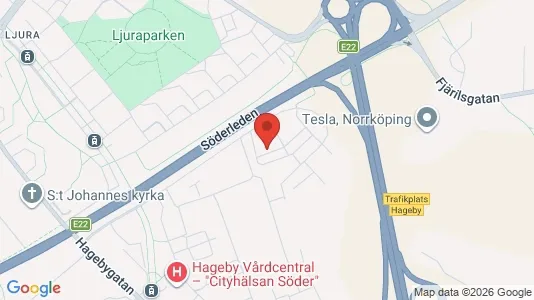 Apartments for rent i Norrköping - kort over placeringen