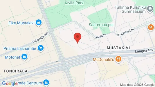 Apartments for rent i Tallinn Kesklinna - kort over placeringen