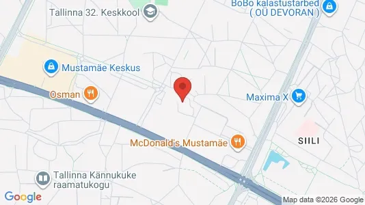 Apartments for rent i Tallinn Kesklinna - kort over placeringen