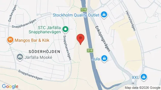 Apartments for rent i Järfälla - kort over placeringen
