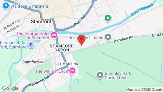 Apartments for rent i Stamford - Lincolnshire - kort over placeringen