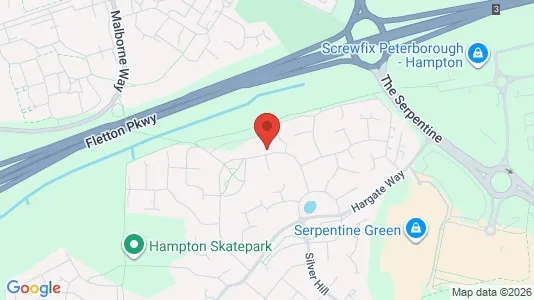 Apartments for rent i Peterborough - Cambridgeshire - kort over placeringen