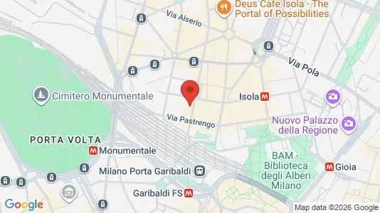 Rooms for rent i Milano Zona 9 - Porta Garibaldi, Niguarda - kort over placeringen