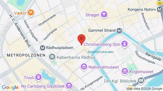 Apartments for rent i Copenhagen K - kort over placeringen