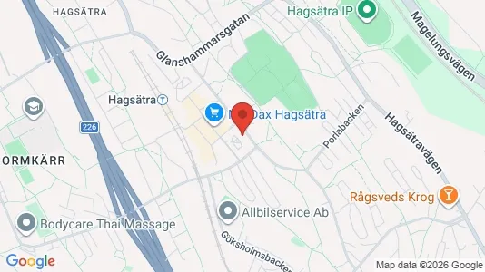 Apartments for rent i Stockholm South - kort over placeringen