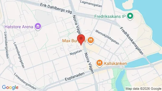 Rooms for rent i Kalmar - kort over placeringen