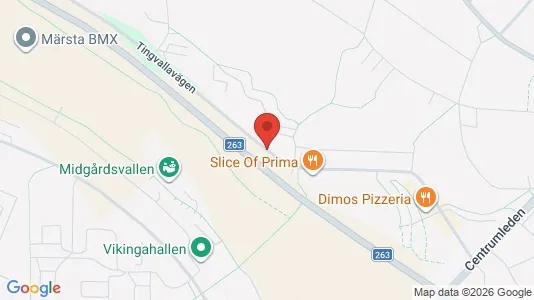 Rooms for rent i Sigtuna - kort over placeringen