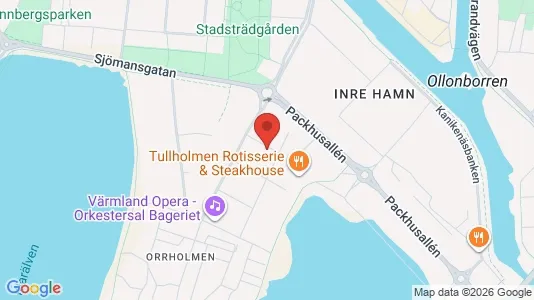 Apartments for rent i Karlstad - kort over placeringen