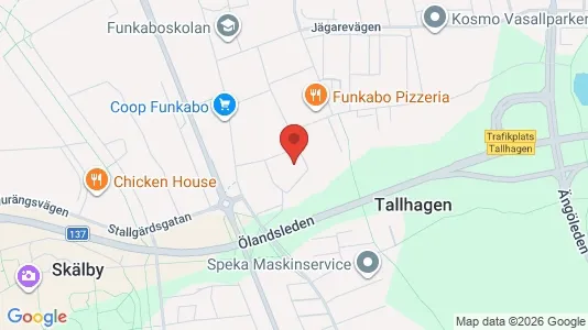 Apartments for rent i Kalmar - kort over placeringen