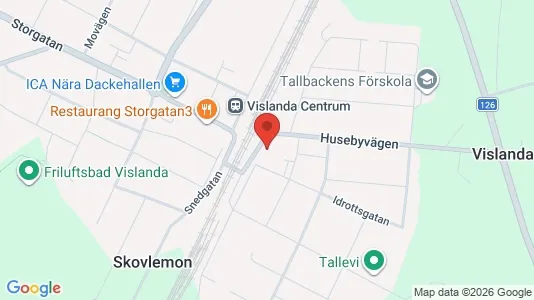 Apartments for rent i Alvesta - kort over placeringen