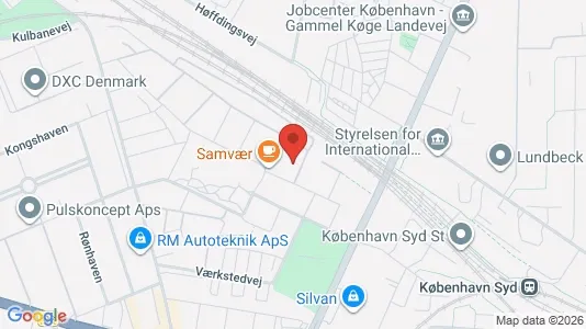 Apartments for rent i Valby - kort over placeringen