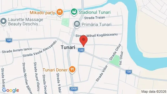 Apartments for rent i Tunari - kort over placeringen