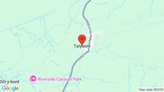 Apartments for rent i Borth/BOW STREET/TALYBONT - Dyfed - kort over placeringen