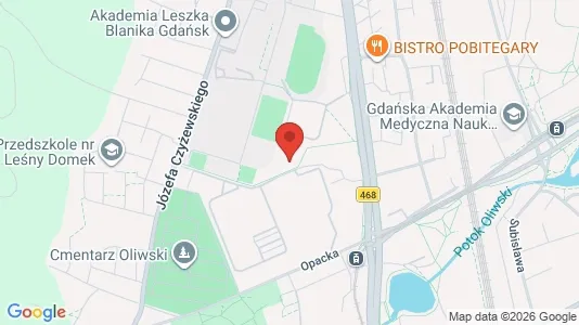 Apartments for rent i Gdańsk - kort over placeringen