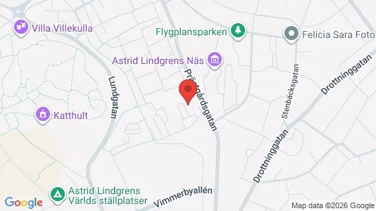 Apartments for rent i Vimmerby - kort over placeringen
