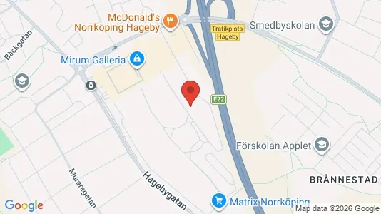 Apartments for rent i Norrköping - kort over placeringen