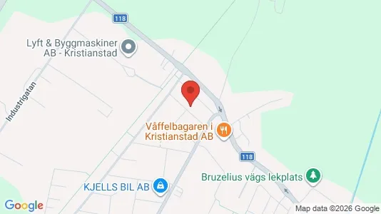 Apartments for rent i Kristianstad - kort over placeringen