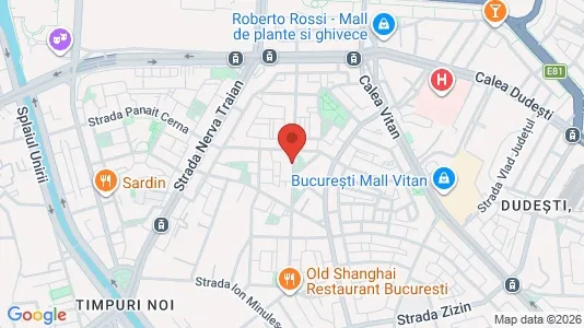 Apartments for rent i Bucharest - Sectorul 3 - kort over placeringen