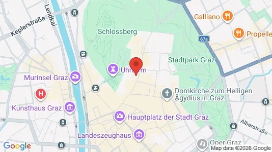 Apartments for rent i Eggersdorf bei Graz - kort over placeringen