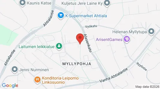 Apartments for rent i Lahti - kort over placeringen
