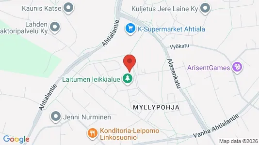 Apartments for rent i Lahti - kort over placeringen