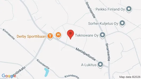 Apartments for rent i Lahti - kort over placeringen