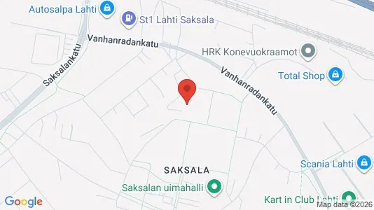 Apartments for rent i Lahti - kort over placeringen
